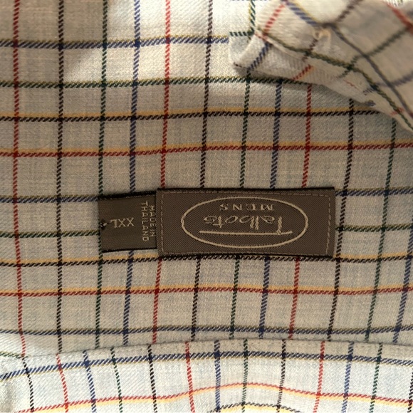 Talbots Blue Casual Button‎ Down Shirt XXl - Picture 8 of 8